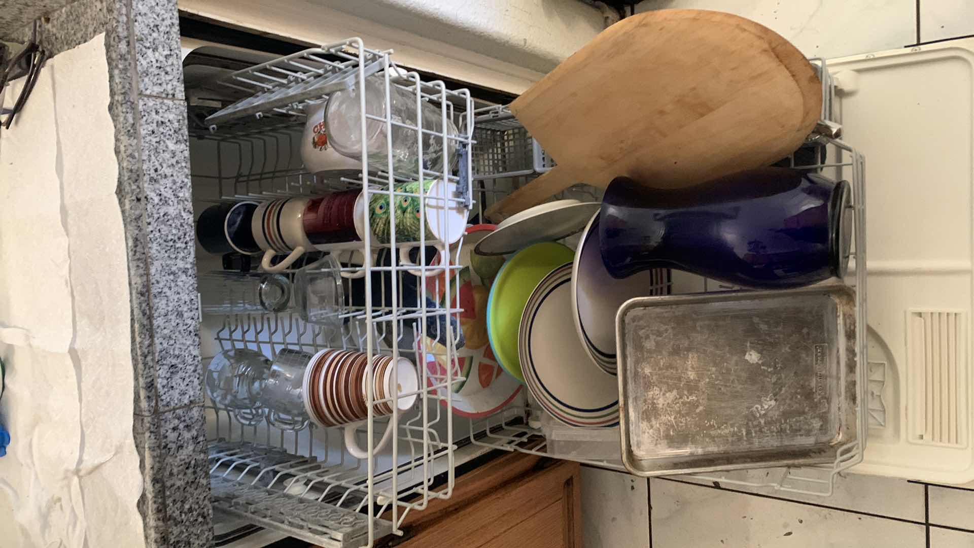Photo 1 of CONTENTS INSIDE DISHWASHER (DISHWASHER NOT INCLUDED)