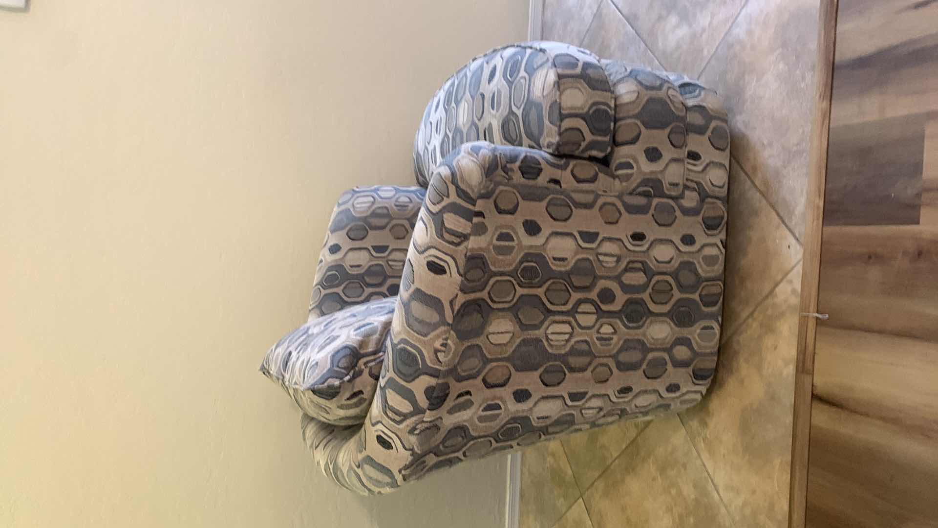 Photo 1 of LAZY BOY UPHOLSTERED FRESCO SWIVEL CHAIR