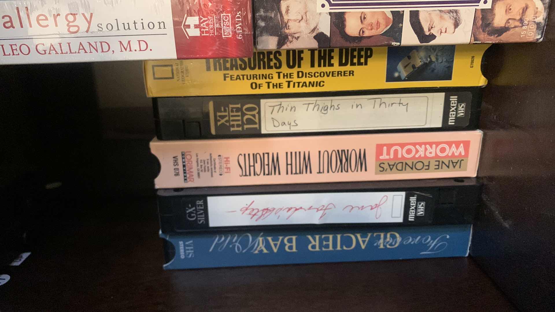 Photo 2 of DVDS CDS AND VHS TAPES