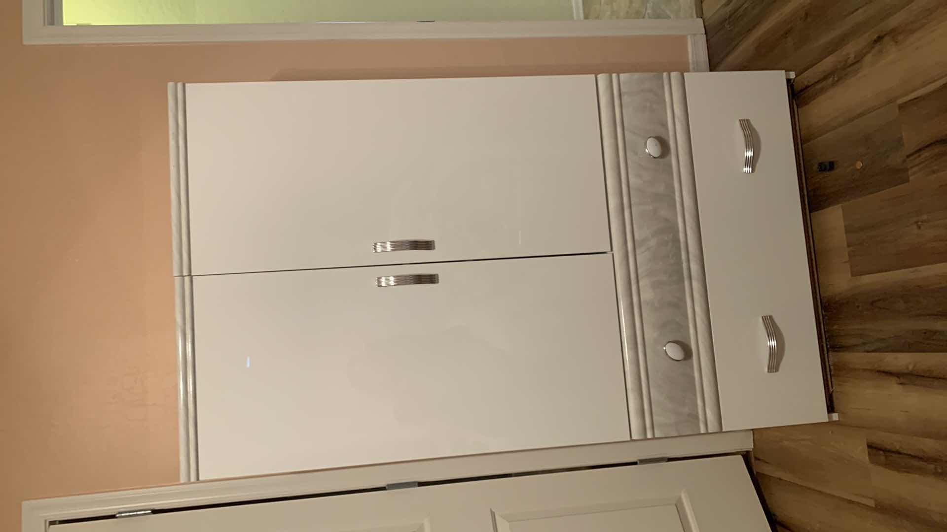 View 7 of LACQUER / ENAMEL WARDROBE 36” x 16.1/4” x H63”