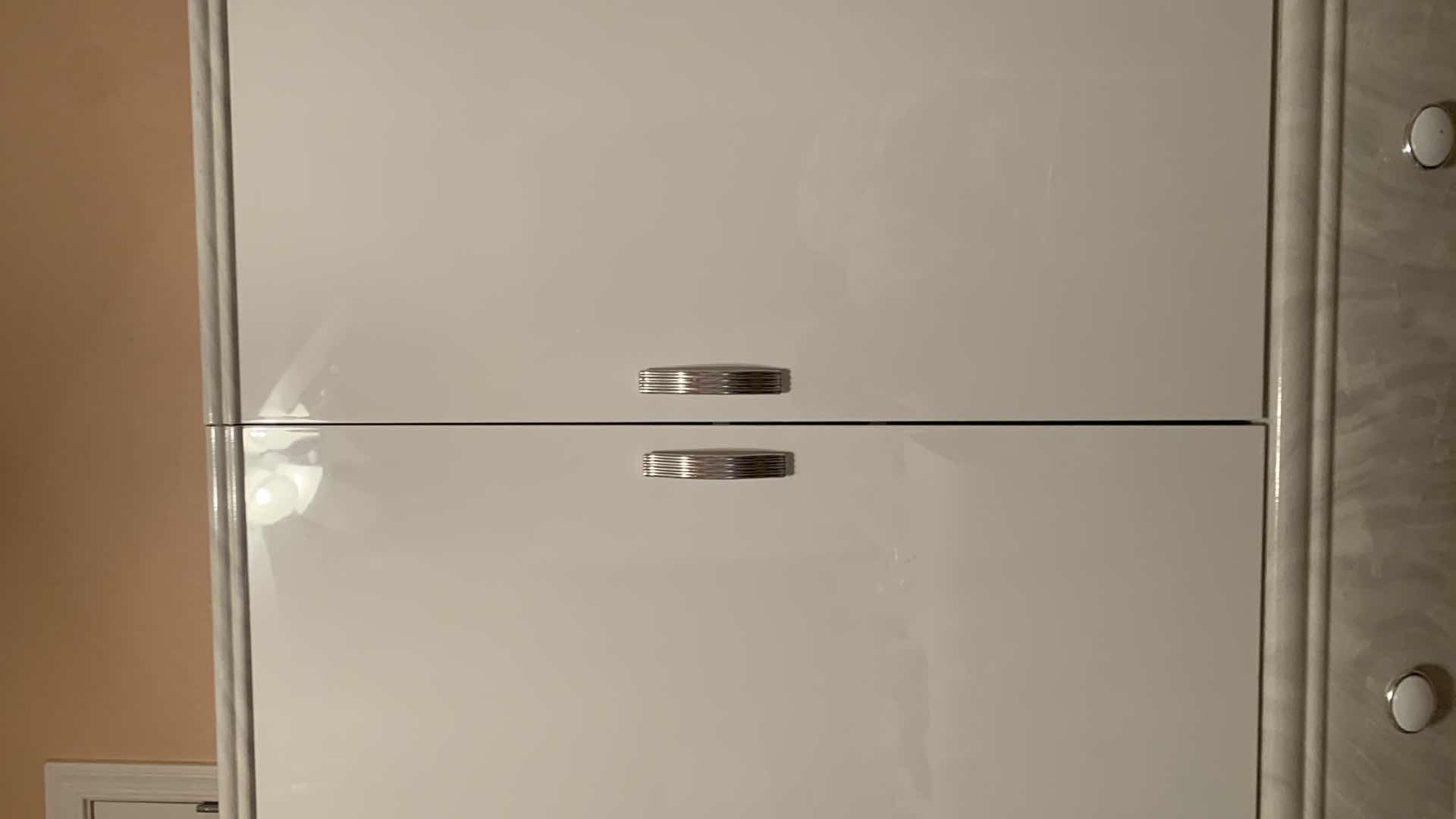 View 4 of LACQUER / ENAMEL WARDROBE 36” x 16.1/4” x H63”