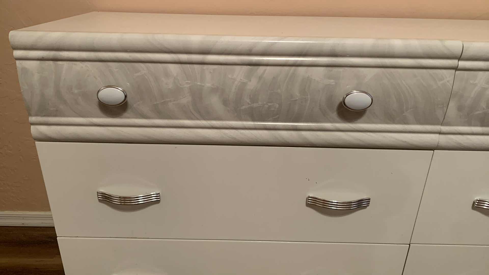 Photo 1 of LACQUER / ENAMEL DRESSER 68” x 17” x H31”