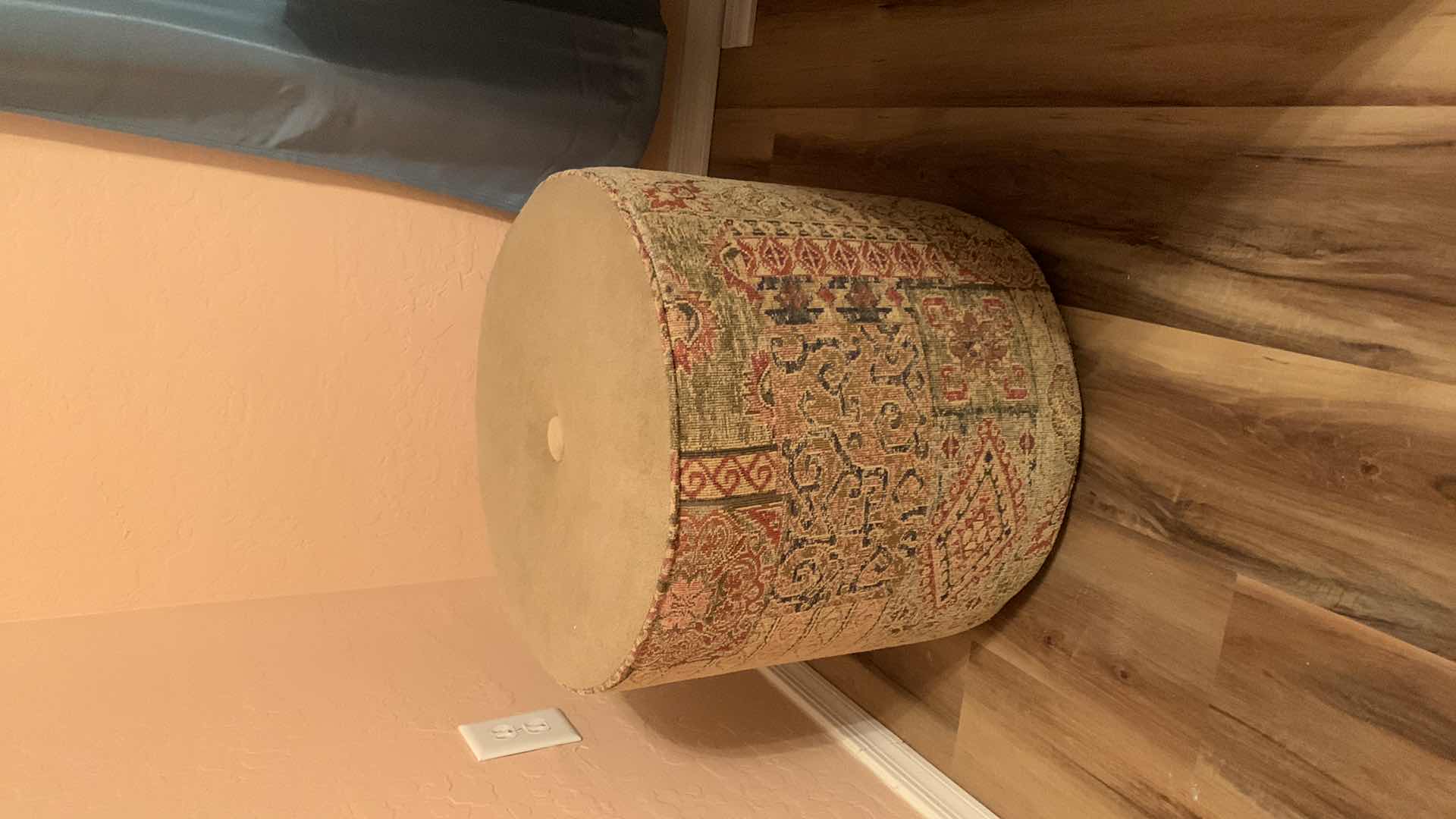 Photo 1 of VINTAGE CHAIR, OTTOMAN AND SIDE TABLE