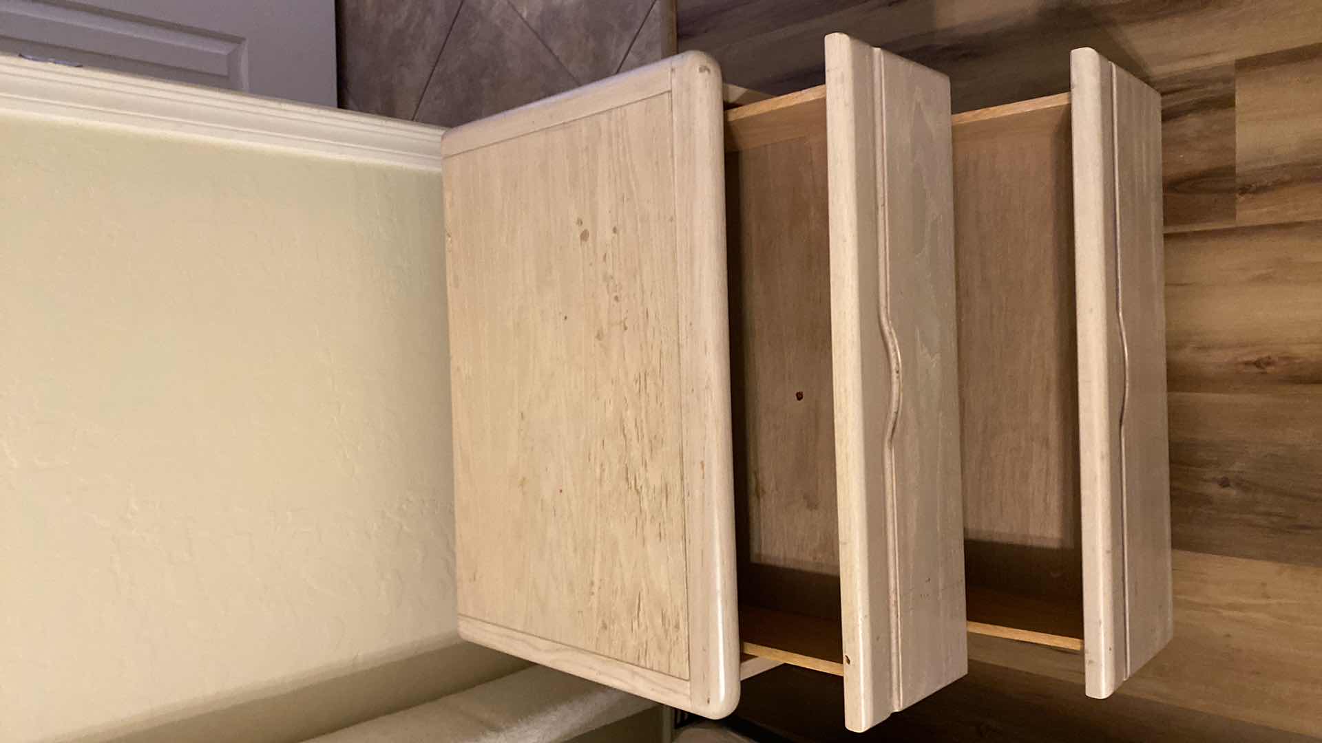 Photo 1 of BLONDE OAK NIGHT STAND 25” X 18” H21”