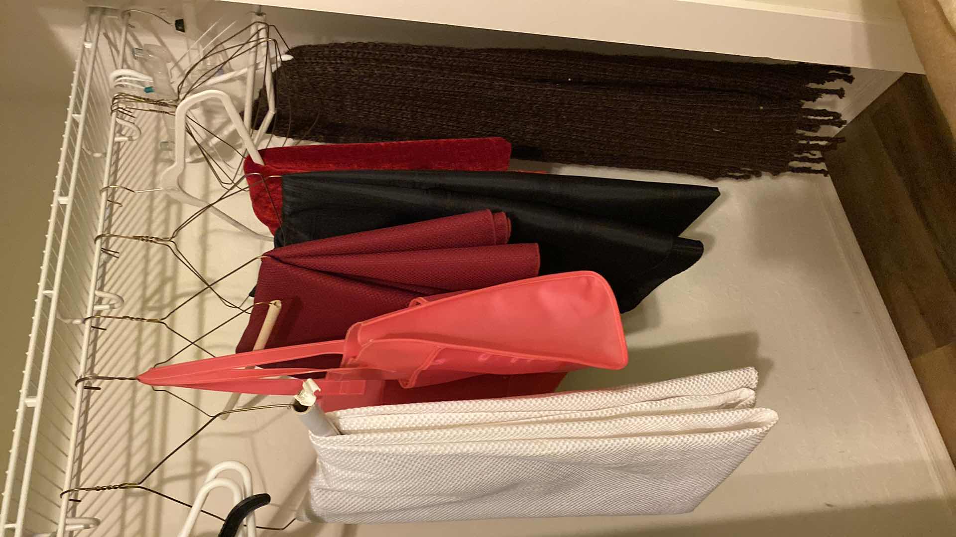 Photo 1 of 2 THROWS, 3 TABLECLOTHS AND TOTE