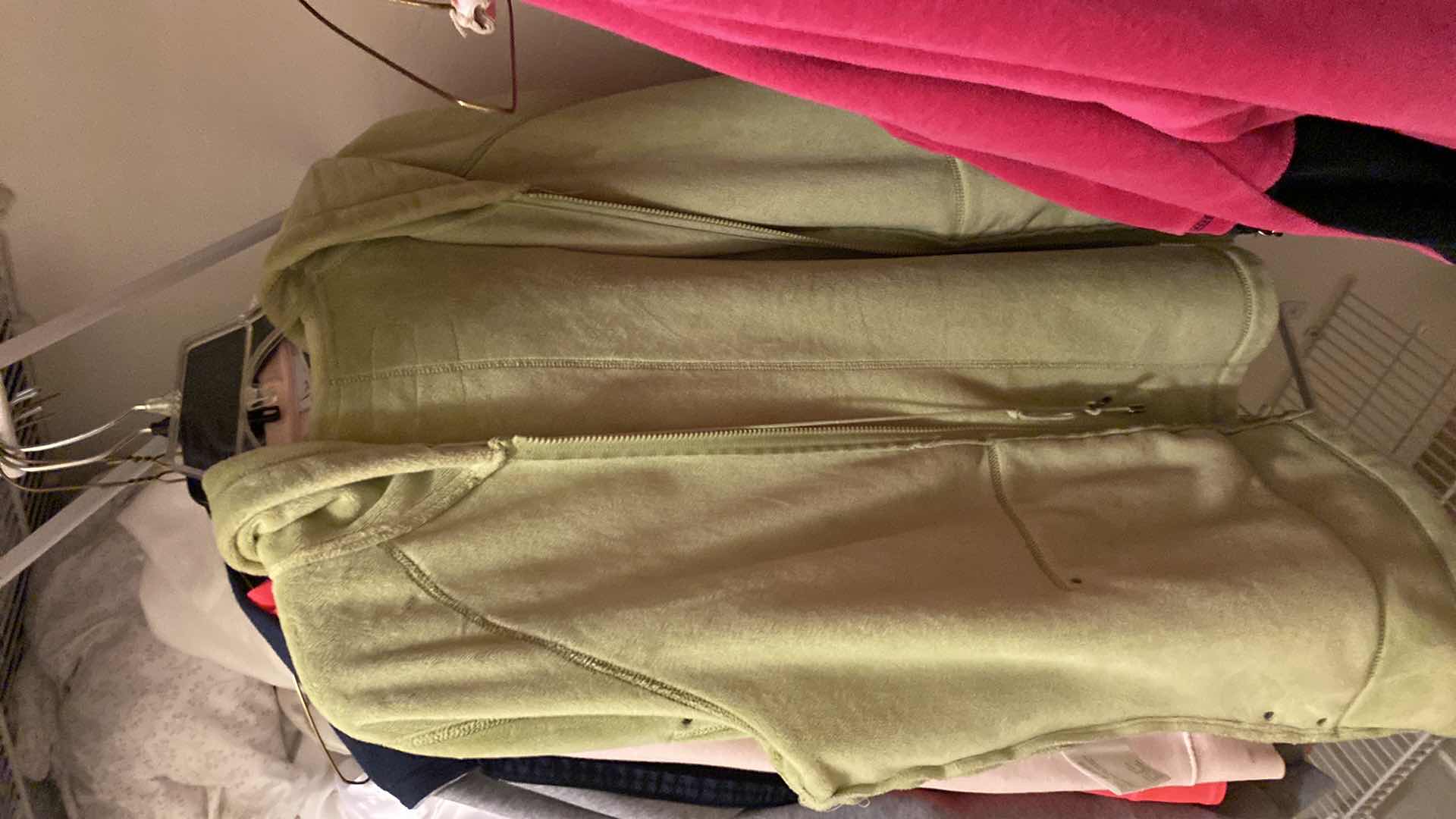 Photo 1 of LADIES JACKETS IN HALL CLOSET SIZES LARGE AND X-LARGE