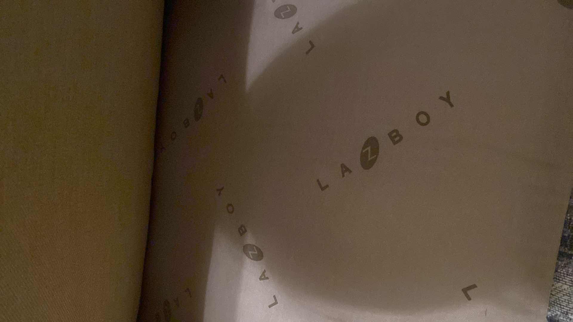 Photo 1 of LAZY BOX CHAIR AND OTTOMAN