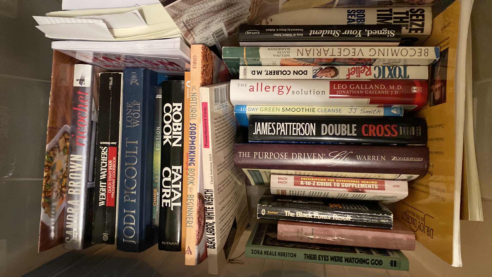 Photo 1 of 2 TOTES OF BOOKS