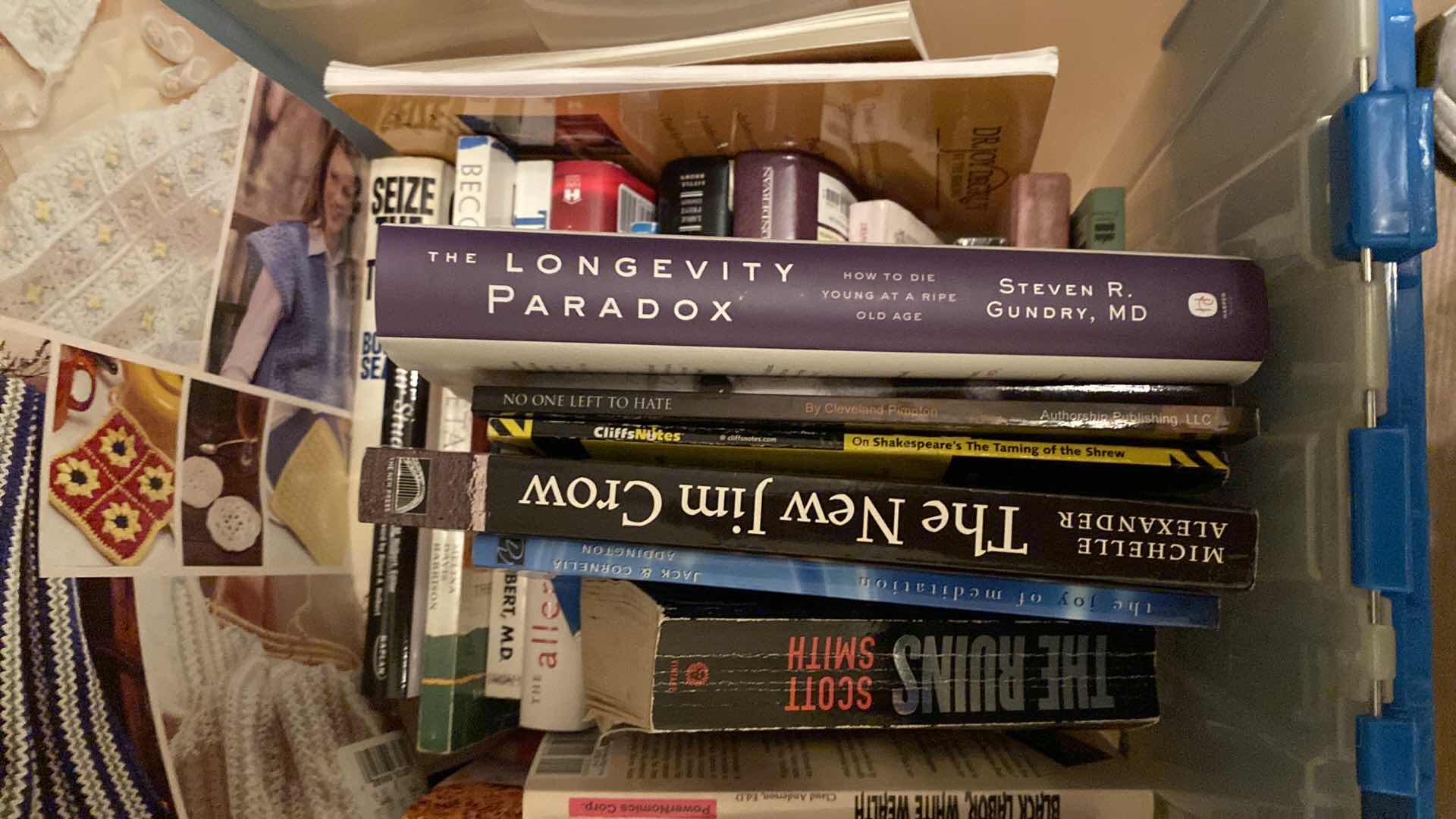 Photo 1 of 2 TOTES OF BOOKS