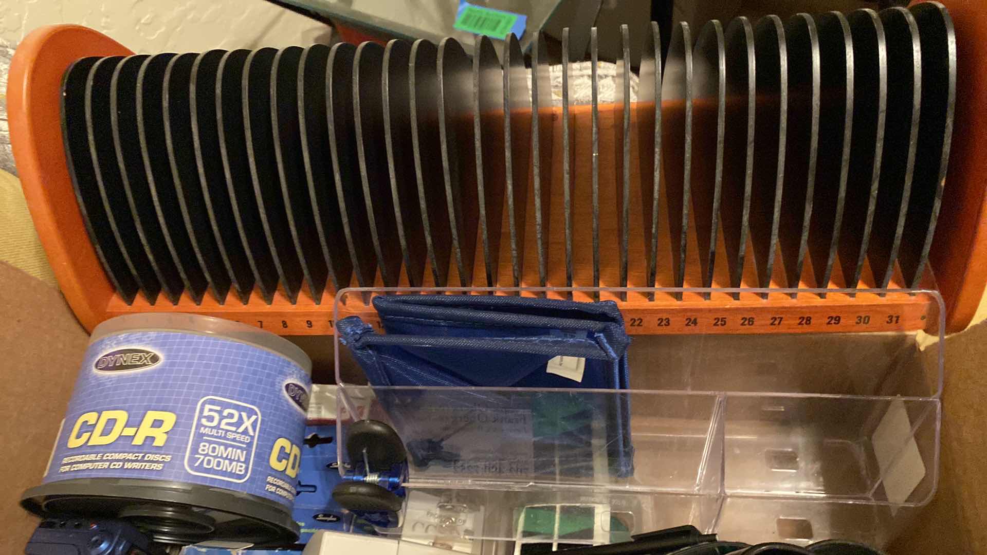 Photo 3 of BOX OF DESK AND OFFICE ACCESSORIES 31 DAY FILE