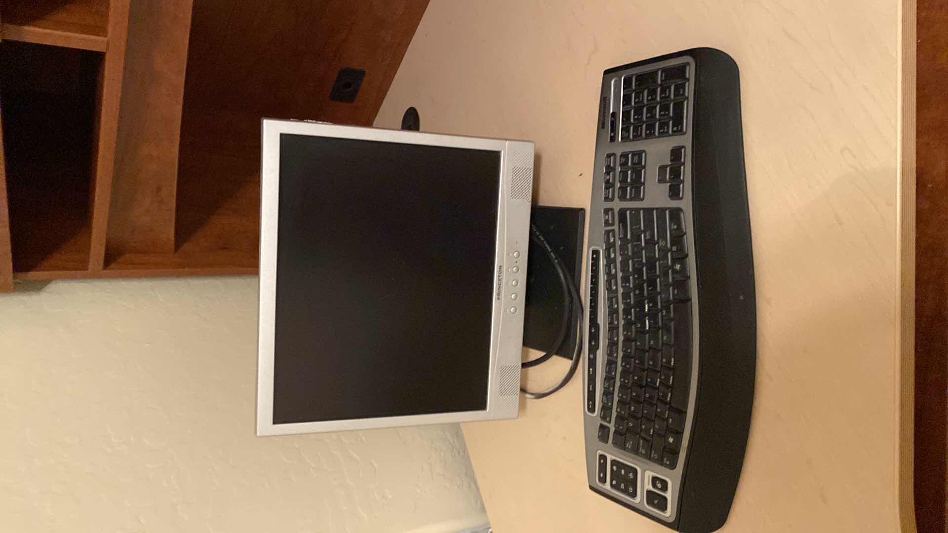 Photo 1 of PRINCETON MONITOR 17” AND MICROSOFT KEYBOARD