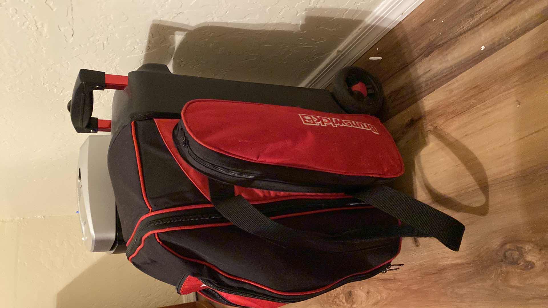 Photo 1 of BOWLING BAG WITH 2 BALLS AND DEXTER SHOES LADIES SIZE 9