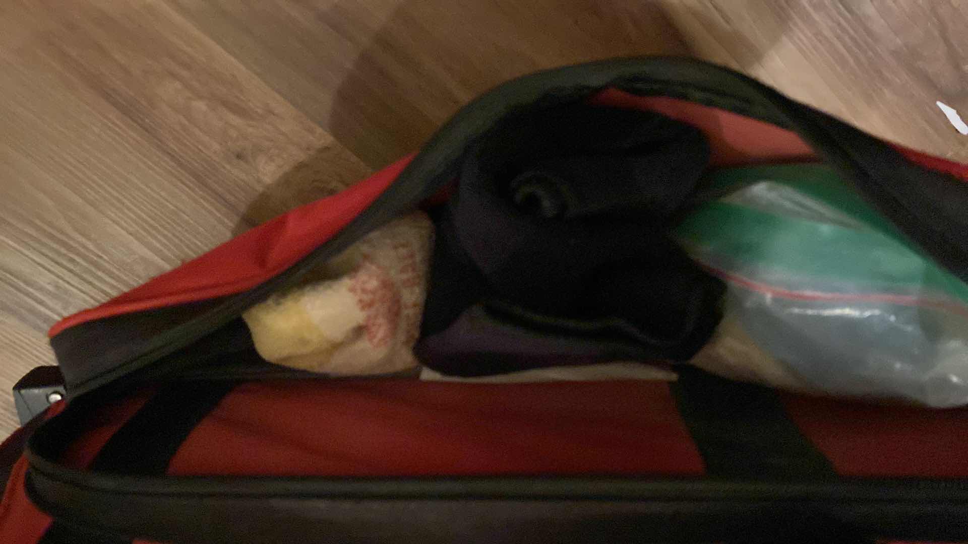 Photo 1 of BOWLING BAG WITH 2 BALLS AND DEXTER SHOES LADIES SIZE 9