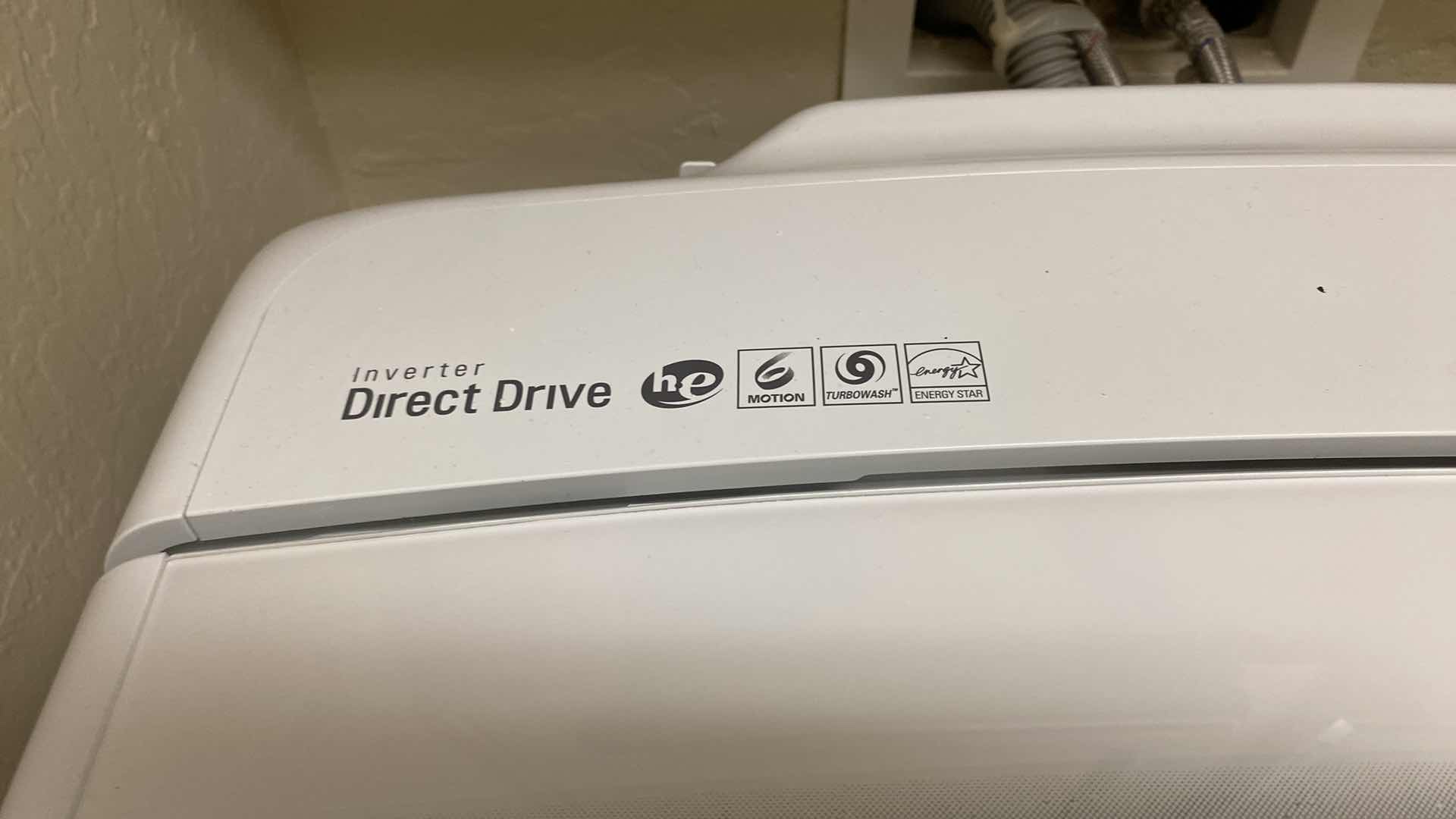 Photo 1 of LG TOP LOADER WASHING MACHINE MODEL WT1501CW (MATCHING GAS DRYER AVAILABLE SEPARATELY)