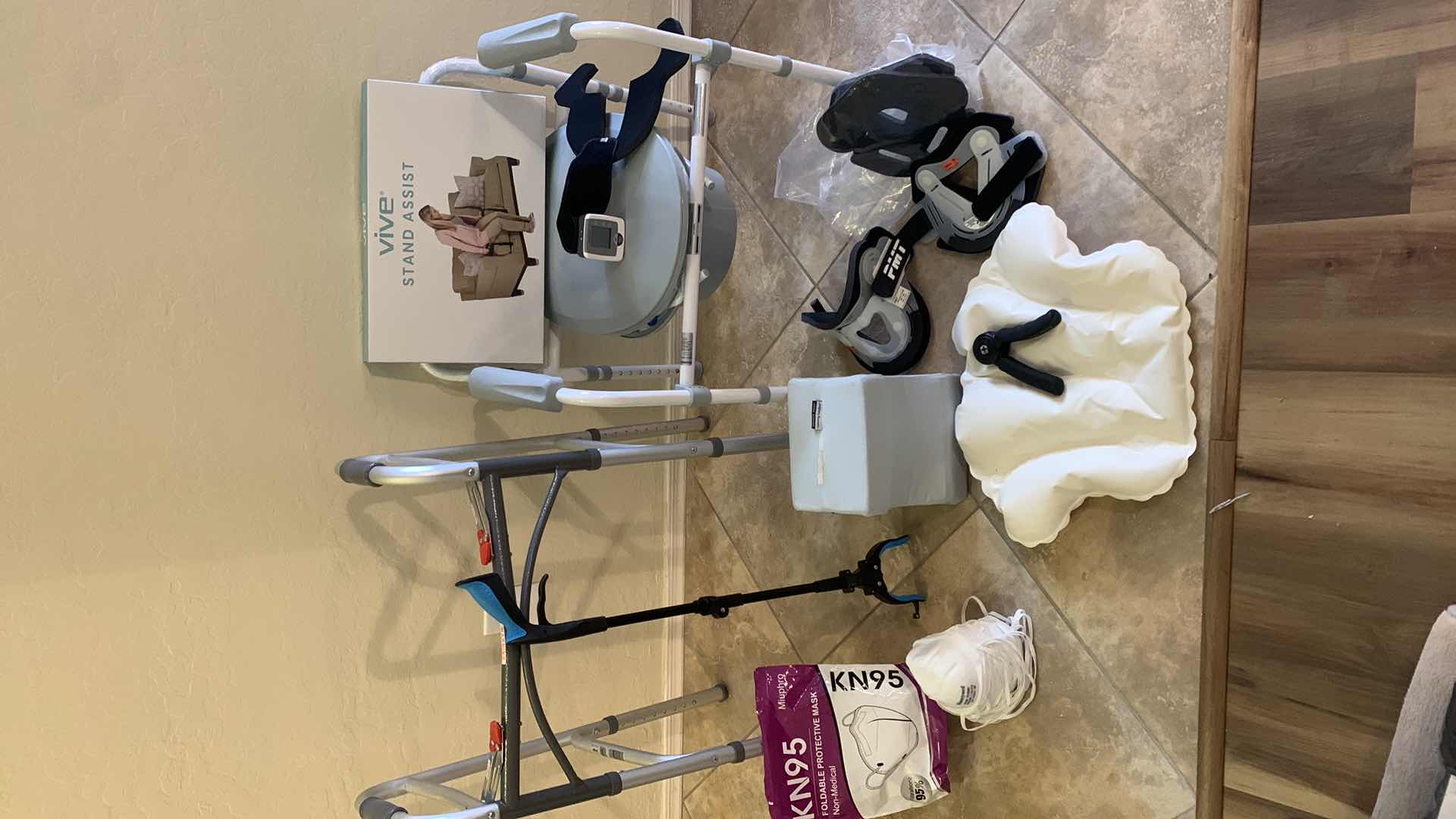 Photo 1 of MEDICAL SUPPLIES - WALKER, POTTY SEAT, STAND ASSIST AND MORE