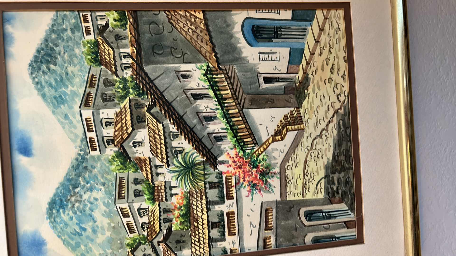 Photo 1 of ARTWORK, 2- GOLD FRAMED SIGNED 12” x 16”