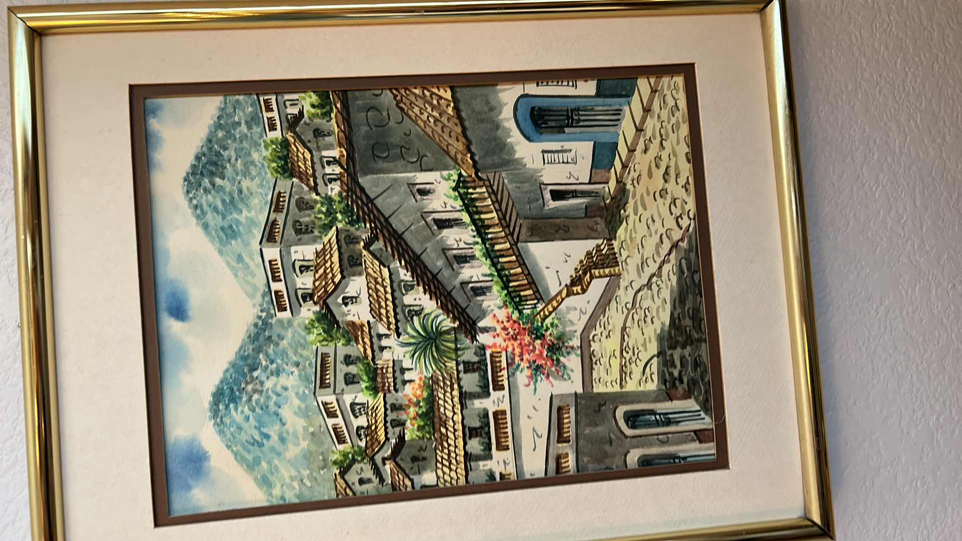 Photo 1 of ARTWORK, 2- GOLD FRAMED SIGNED 12” x 16”