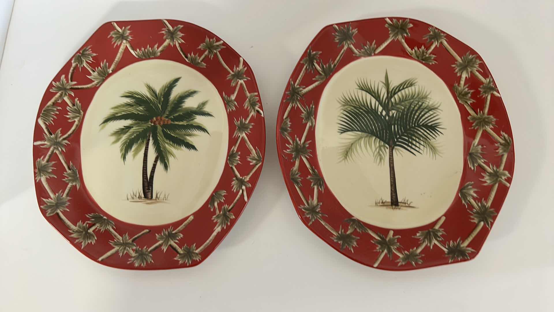 Photo 1 of TWO METAL PLATE HOLDERS AND TWO PLATES