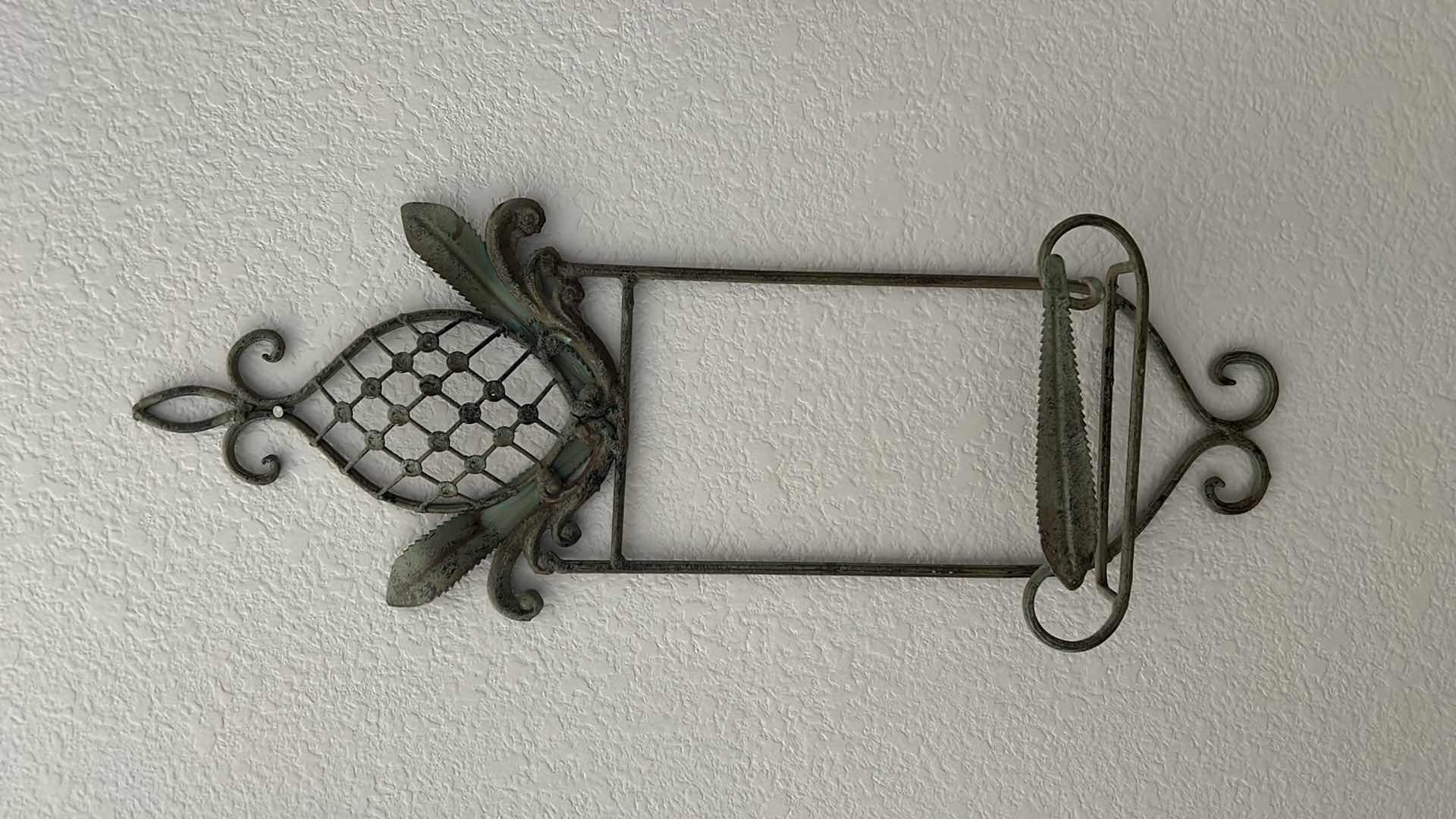 Photo 1 of TWO METAL PLATE HOLDERS AND TWO PLATES