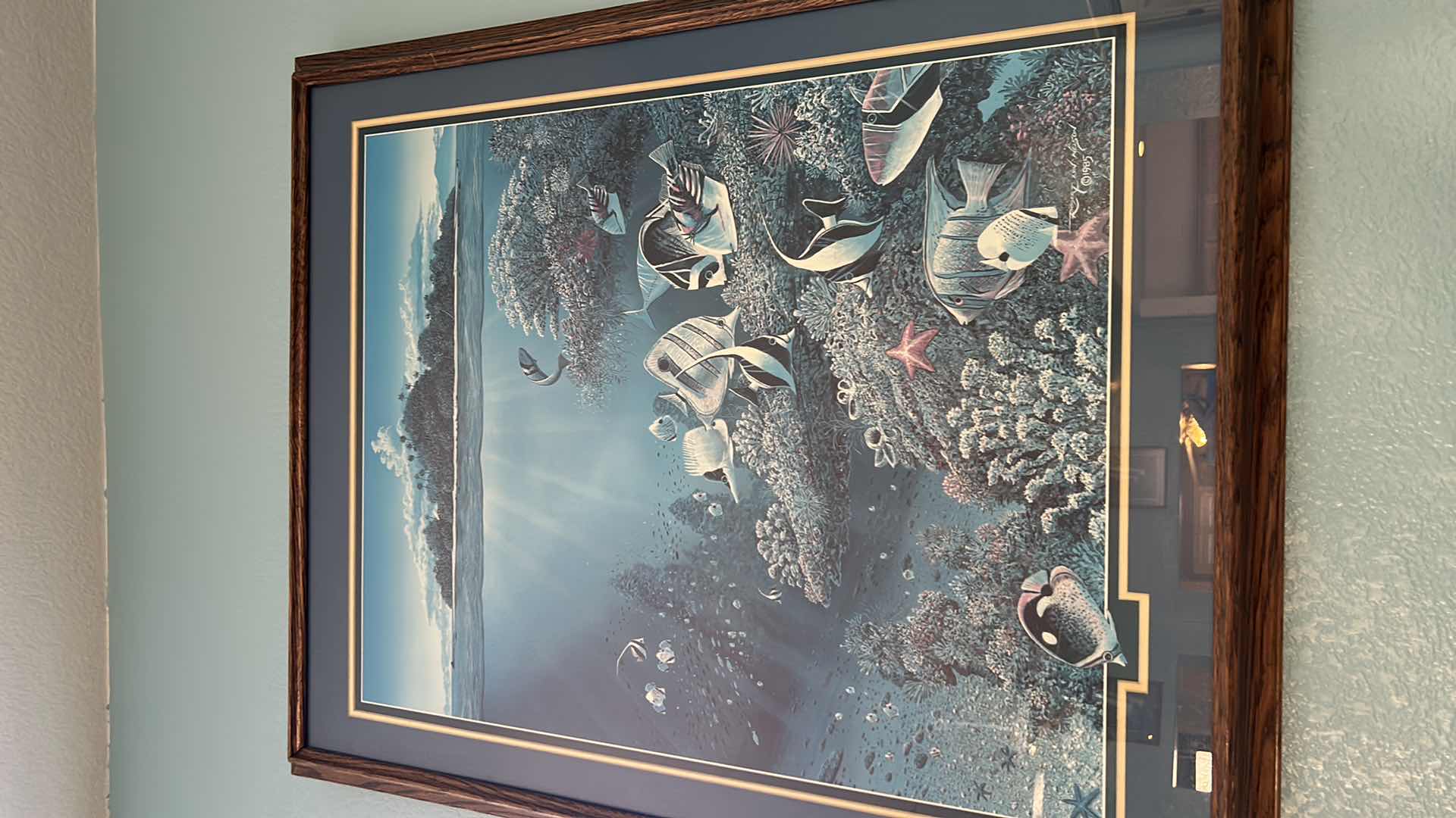 Photo 1 of ARTWORK, WOOD FRAMED LIMITED EDITION PRINTS, HAWAII 27x 33 NELSON 1985