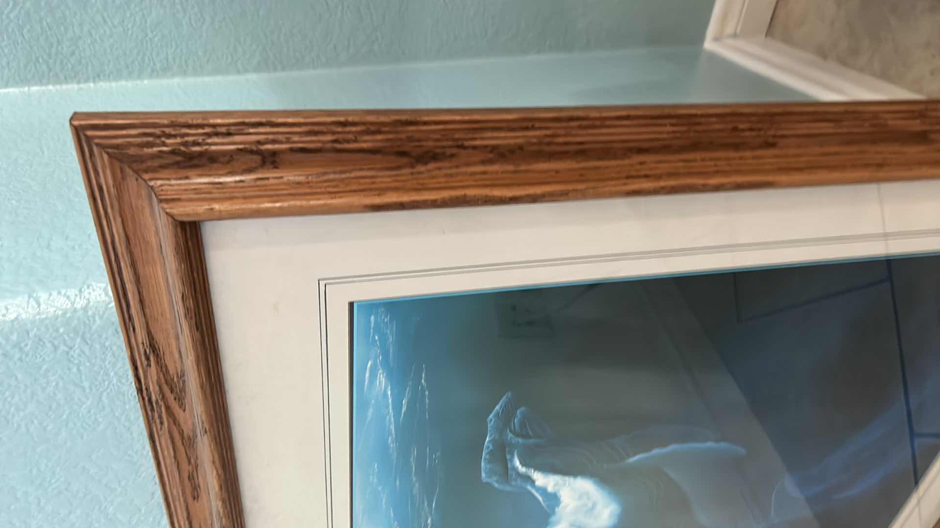 Photo 1 of ARTWORK, WOOD FRAMED LIMITED EDITION PRINTS, HAWAII 25” x 31” WHALE BY SUMMER