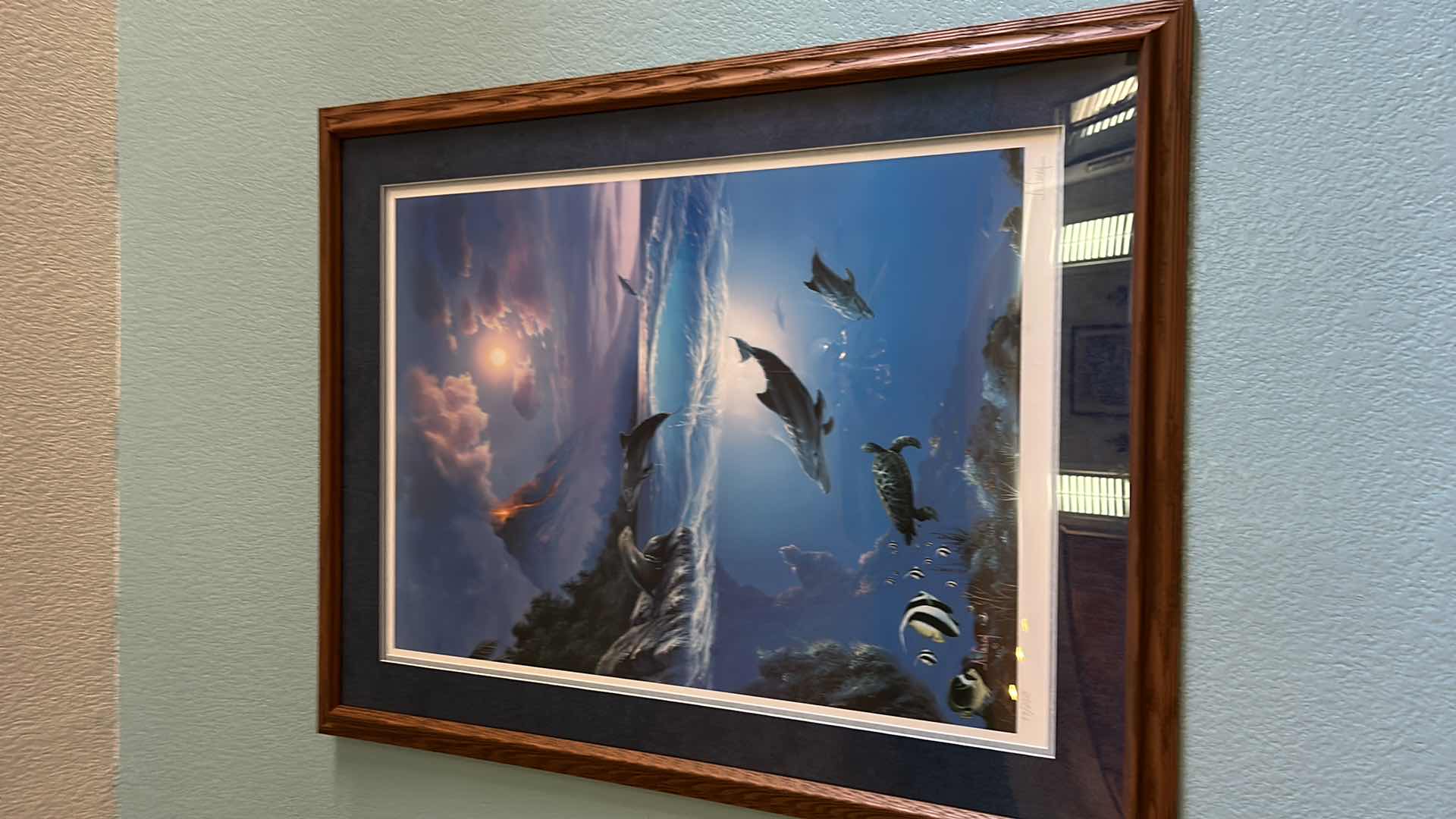 Photo 1 of ARTWORK, ARTIST SIGNED A CASAY WITH COA WOOD FRAMED LIMITED EDITION PRINTS, HAWAII 33” x 41”