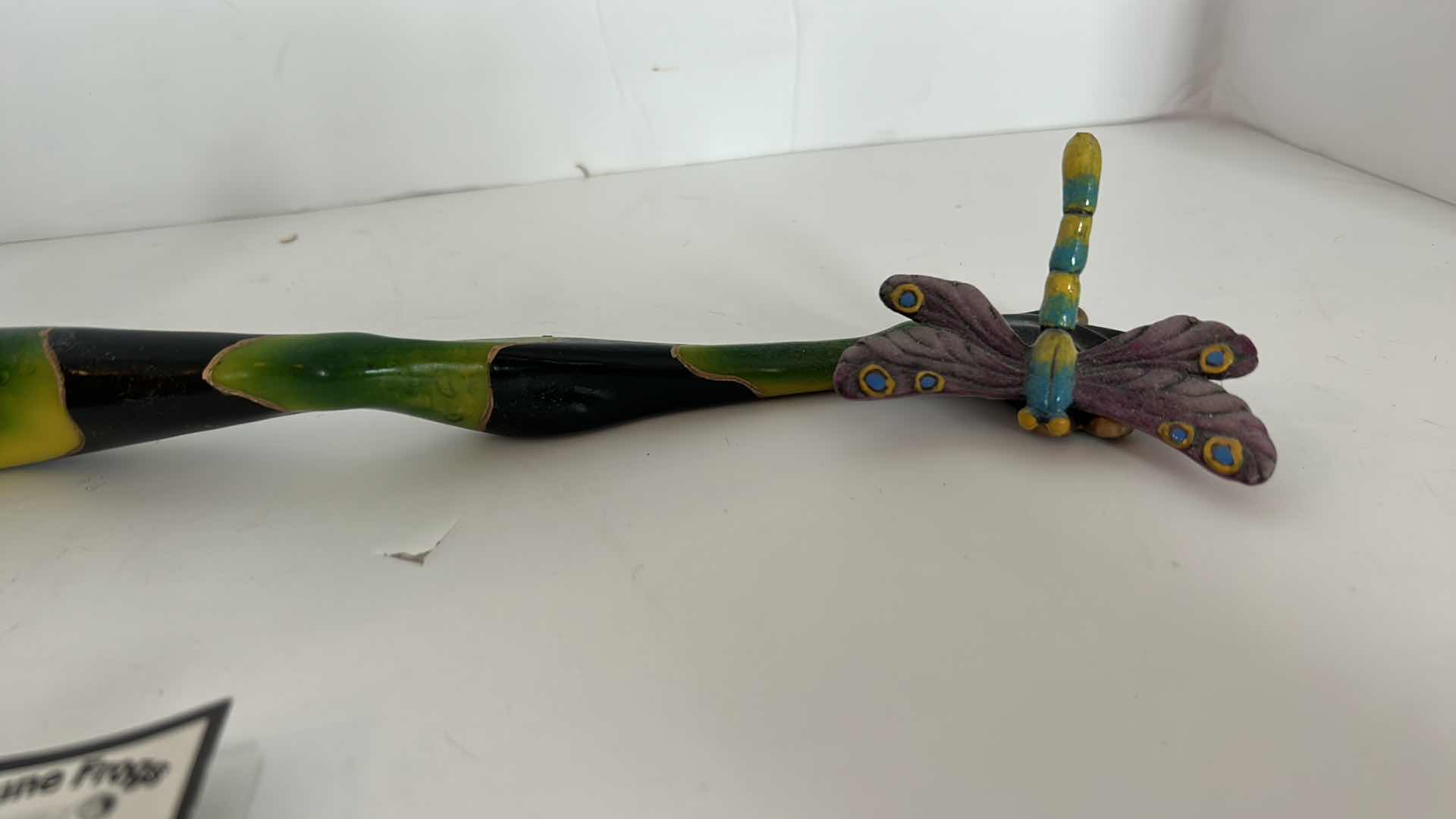 Photo 1 of COLLECTIBLE FROG BY ARTIST JAMES ISRAEL VAN EPPS JIVE DOW 15” LONG