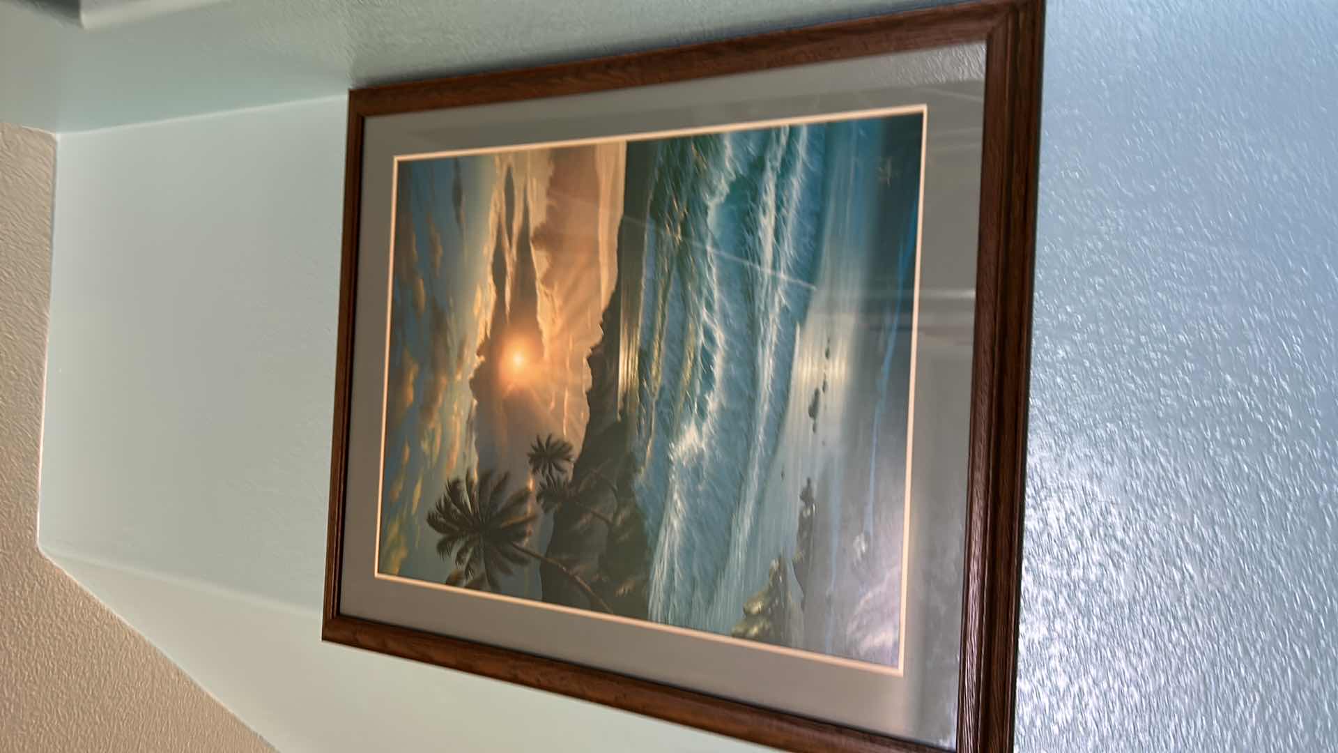 Photo 1 of ARTWORK, ARTIST SIGNED A CASAY WITH COA WOOD FRAMED LIMITED EDITION PRINTS, HAWAII 30”x 35.5”