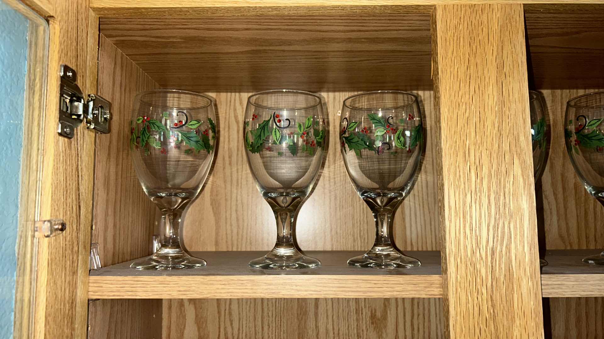 Photo 6 of CONTENTS OF CABINET- GLASSWARE STEMWARE DECANTER AND MORE