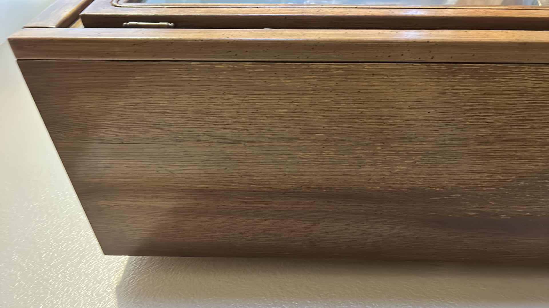 Photo 6 of LIGHTED WOOD CURIO / CHINA CABINET (CONTENTS NOT INCLUDED) 54” x 17” x H76”