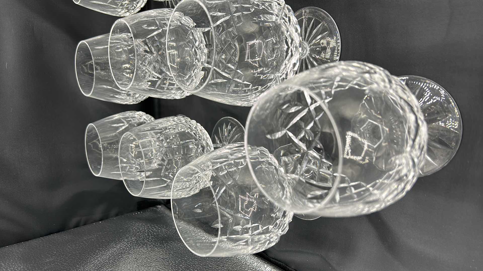 Photo 1 of 14 WATERFORD CUT CRYSTAL BRANDY GLASSES