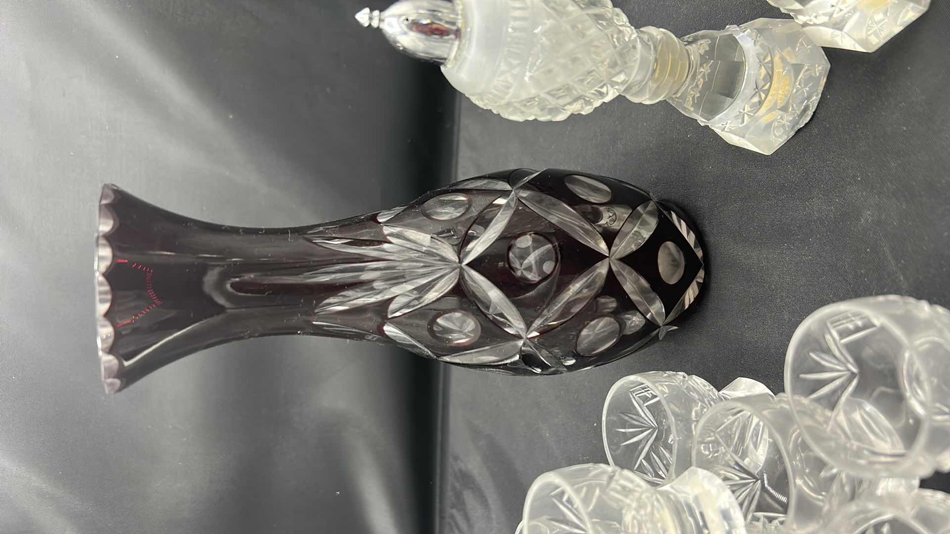 Photo 1 of CUT CRYSTAL ASSORTMENT