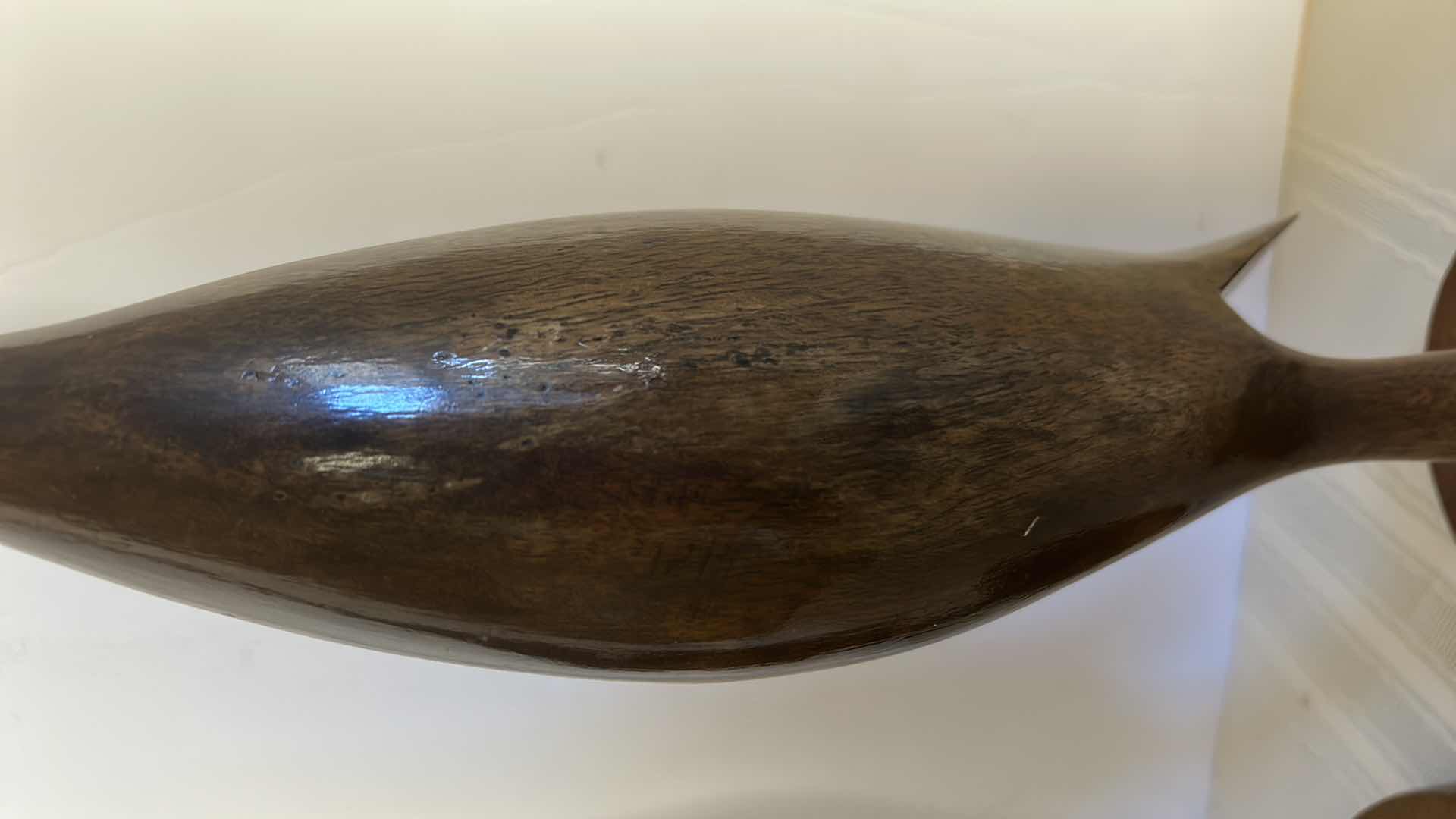 Photo 1 of HOME DECOR, 2- 21” GENUINE MANGO WOOD HAWAII BIRD SCULPTURES