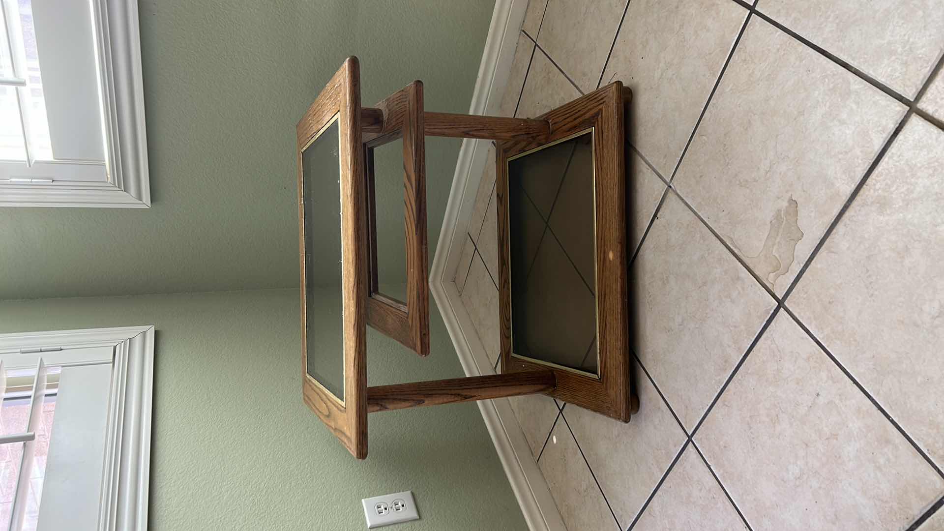 Photo 7 of WOOD AND SMOKED GLASS END TABLE