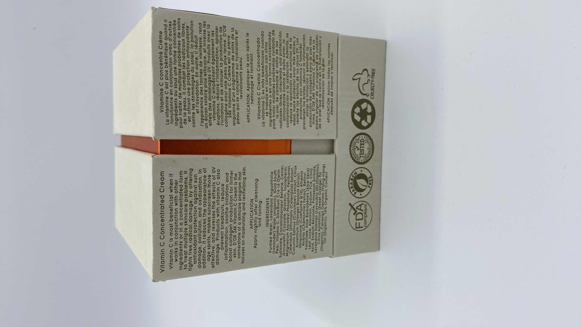 Photo 2 of NEW VITAMIN C CONCENTRATED CREAM EVENS SKIN TONE RESTORES COMPLEXION ANTI AGING OPTIMAL VITALITY