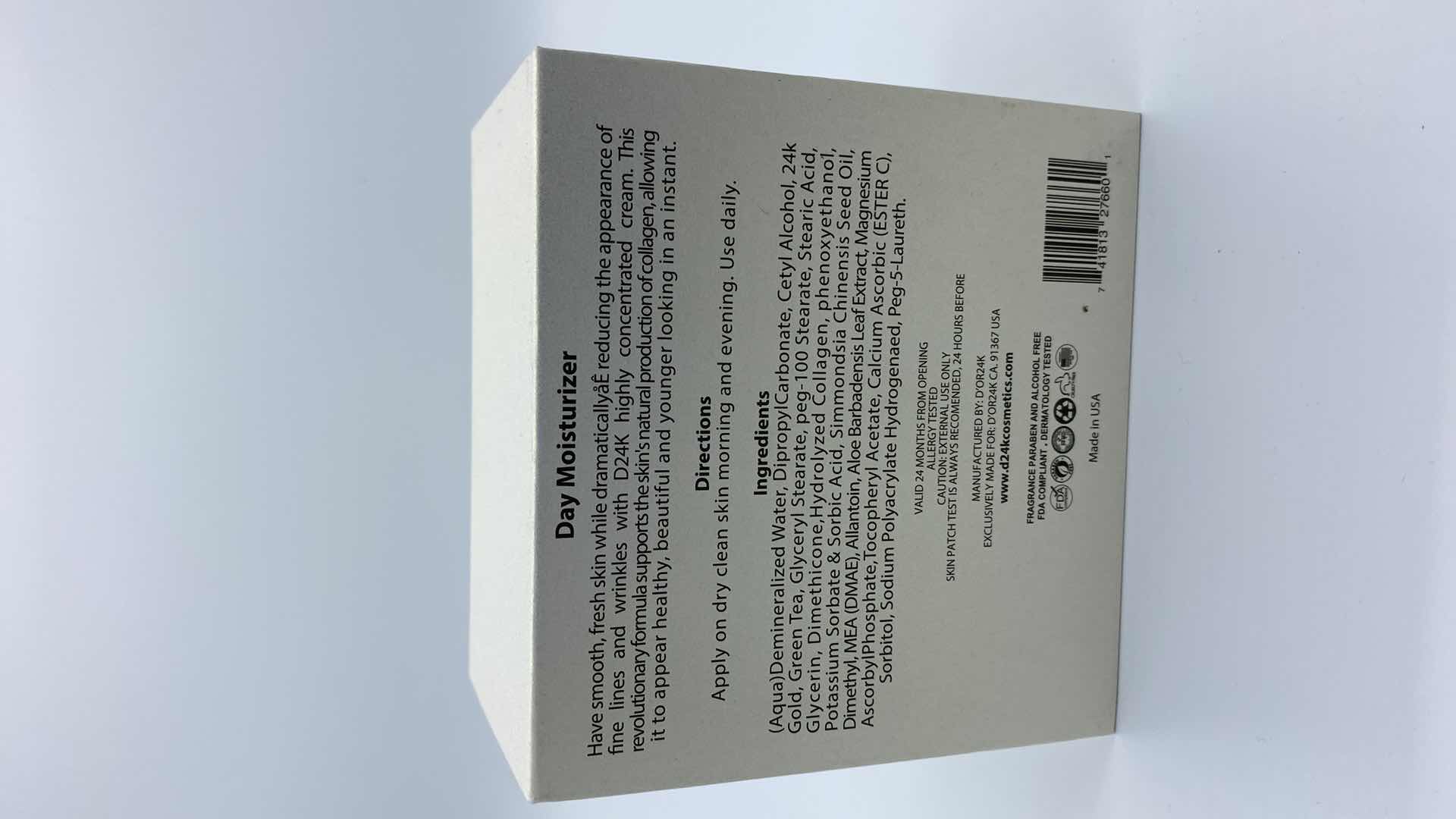 Photo 1 of NEW D24K DAY MOISTURIZER FOR ALL SKIN TYPES, REDUCES APPEARANCE OF FINE LINES AND WRINKLES