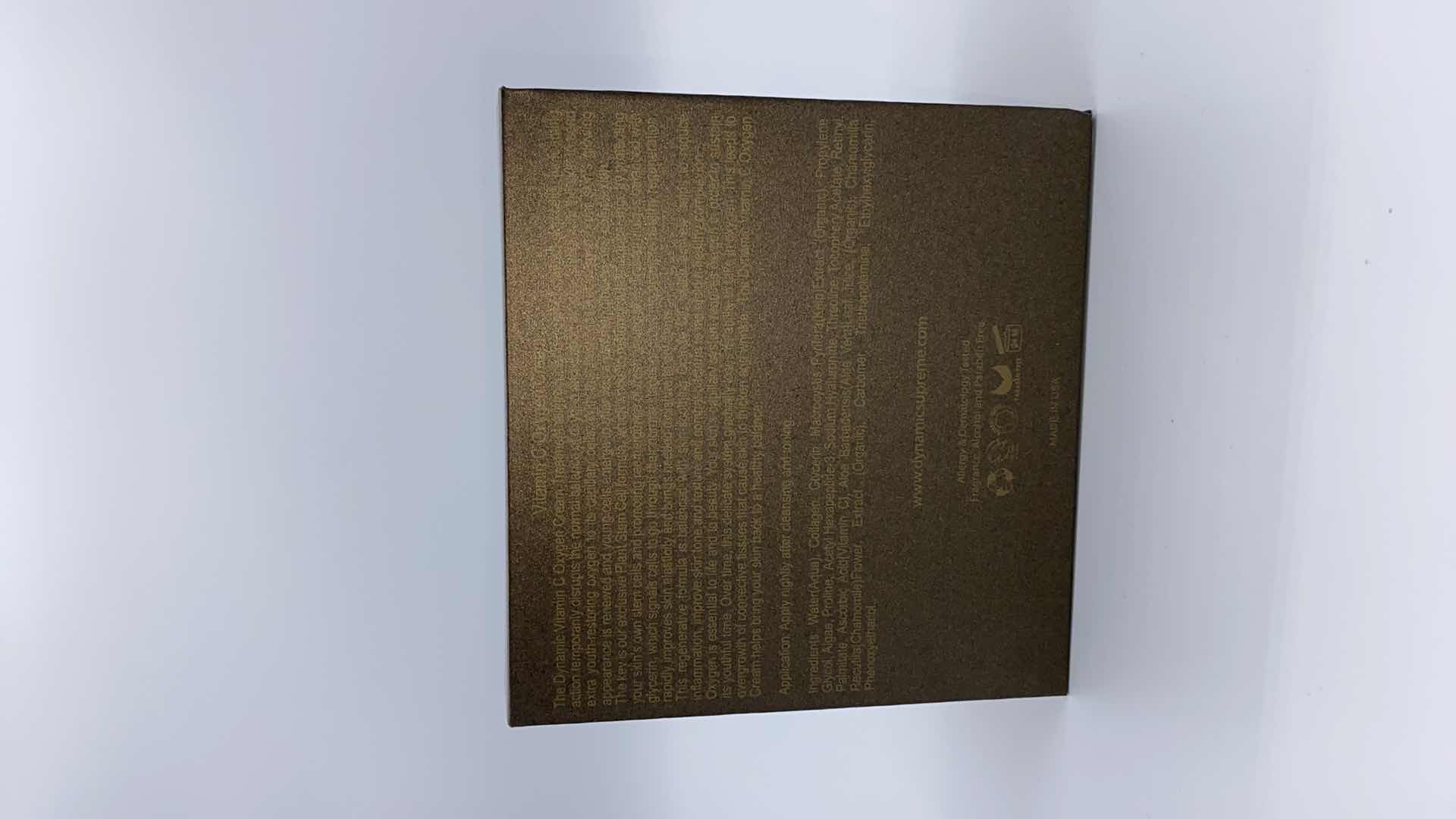 Photo 1 of NEW DYNAMIC SUPREME VITAMIN C OXYGEN CREAM - STIMULATES SKIN TO SEND EXTRA YOUTH RESTORING OXYGEN TO CAPILLARY CELLS