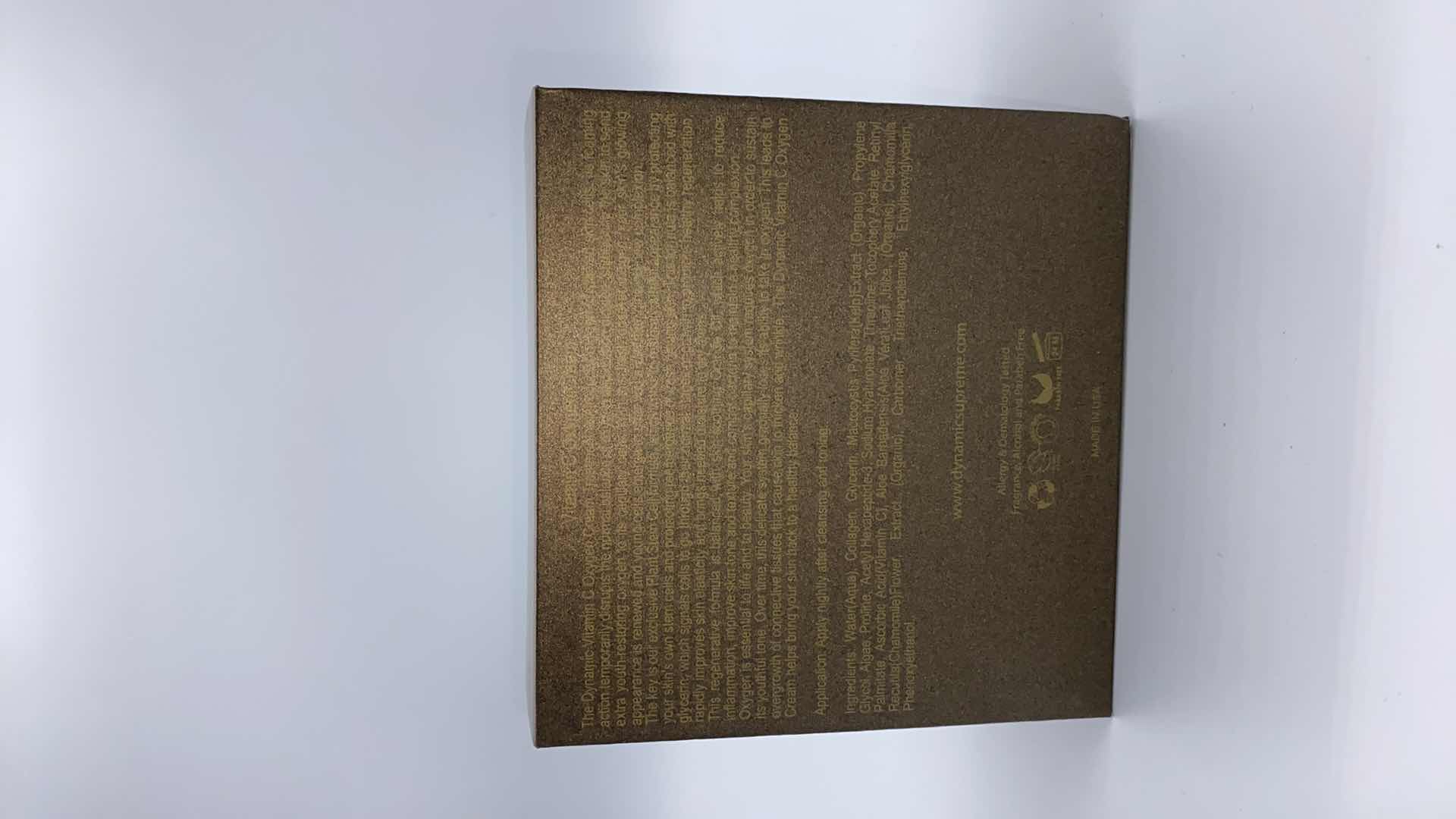 Photo 1 of NEW DYNAMIC SUPREME VITAMIN C OXYGEN CREAM - STIMULATES SKIN TO SEND EXTRA YOUTH RESTORING OXYGEN TO CAPILLARY CELLS