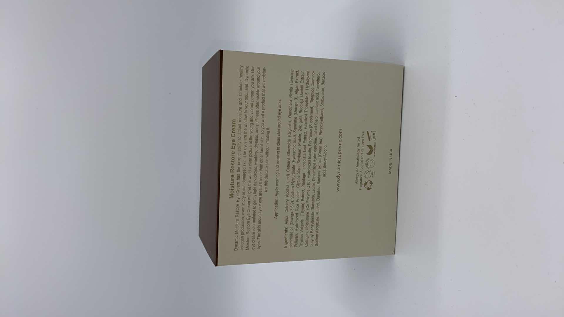 Photo 1 of NEW DYNAMIC SUPREME MOISTURE RESTORE EYE CREAM - STIMULATES HEALTHY COLLAGEN PRODUCTION