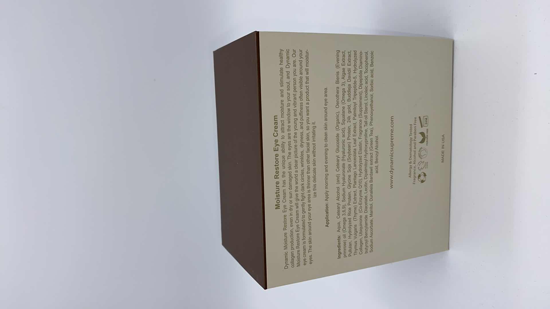 Photo 1 of NEW DYNAMIC SUPREME MOISTURE RESTORE EYE CREAM - STIMULATES HEALTHY COLLAGEN PRODUCTION