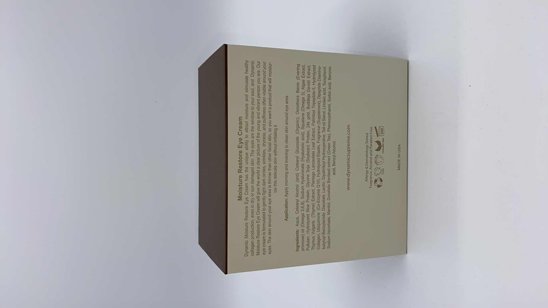 Photo 1 of NEW DYNAMIC SUPREME MOISTURE RESTORE EYE CREAM - STIMULATES HEALTHY COLLAGEN PRODUCTION