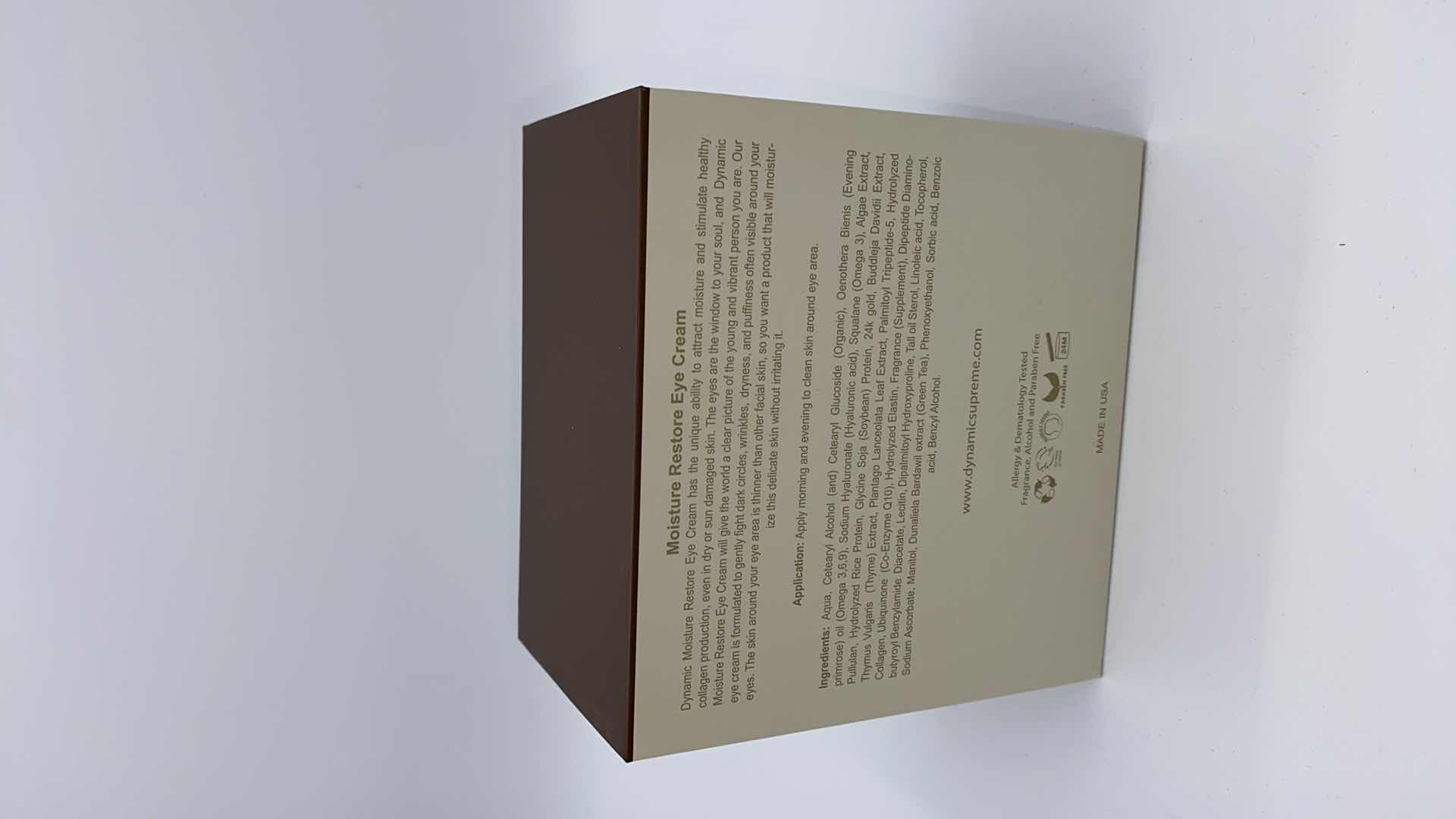 Photo 1 of NEW DYNAMIC SUPREME MOISTURE RESTORE EYE CREAM - STIMULATES HEALTHY COLLAGEN PRODUCTION