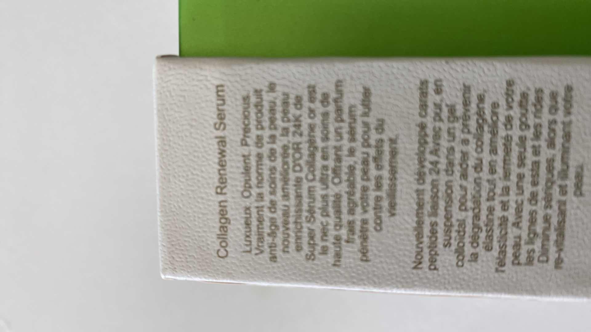 Photo 1 of NEW- D24K COLLAGEN RENEWAL SERUM - FRESH SCENT PENETRATES SKIN TO FIGHT SIGNS OF AGING PREVENTS BREAK DOWN OF COLLAGEN AND DIMINISHES LINES AND WRINKLES