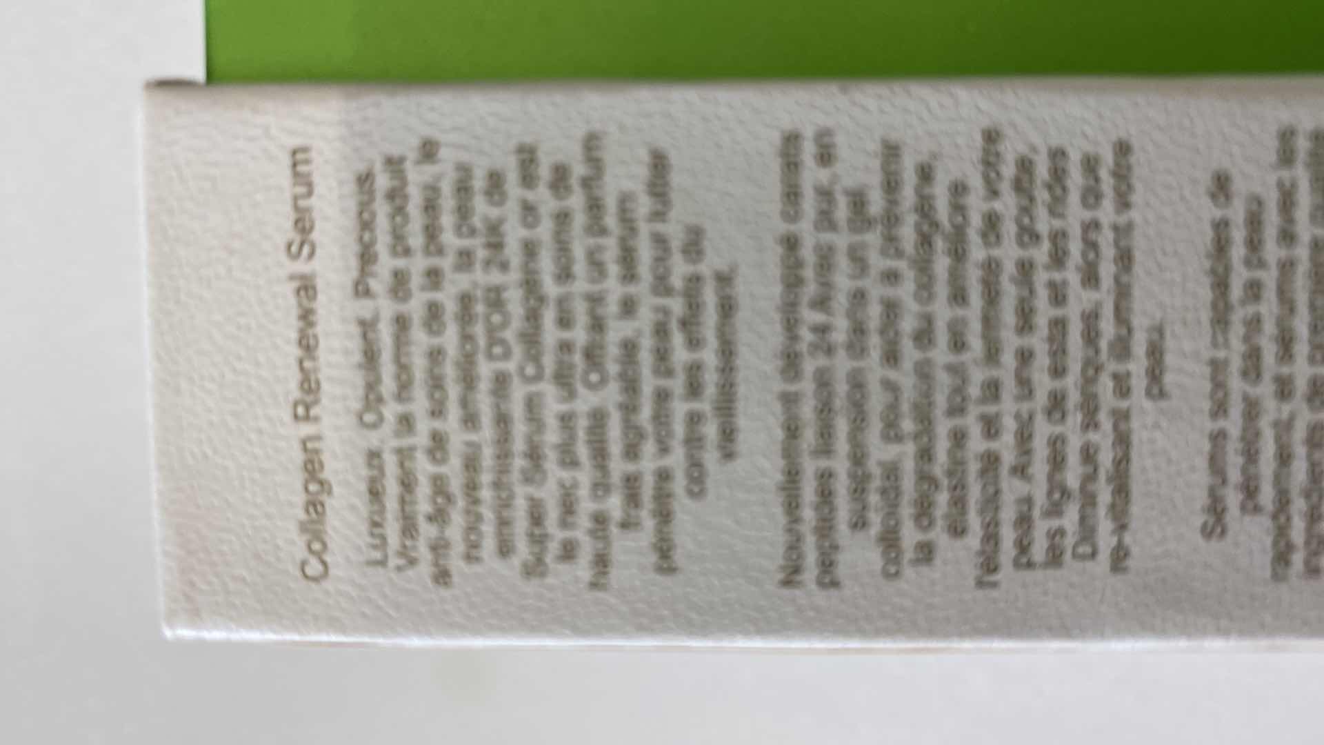 Photo 1 of NEW- D24K COLLAGEN RENEWAL SERUM - FRESH SCENT PENETRATES SKIN TO FIGHT SIGNS OF AGING PREVENTS BREAK DOWN OF COLLAGEN AND DIMINISHES LINES AND WRINKLES