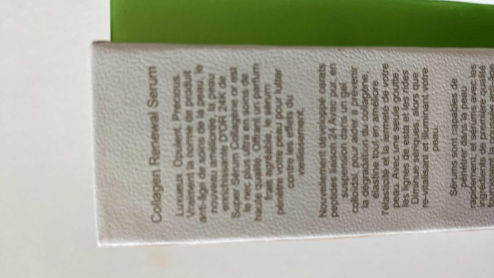 Photo 1 of NEW- D24K COLLAGEN RENEWAL SERUM - FRESH SCENT PENETRATES SKIN TO FIGHT SIGNS OF AGING PREVENTS BREAK DOWN OF COLLAGEN AND DIMINISHES LINES AND WRINKLES