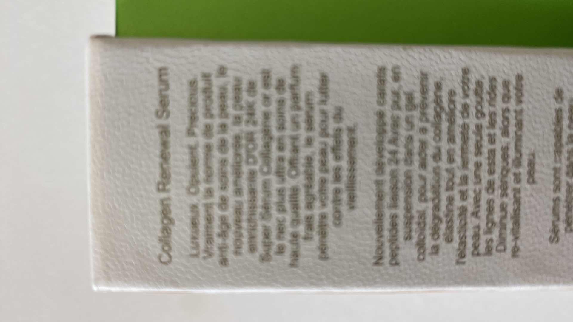 Photo 1 of NEW- D24K COLLAGEN RENEWAL SERUM - FRESH SCENT PENETRATES SKIN TO FIGHT SIGNS OF AGING PREVENTS BREAK DOWN OF COLLAGEN AND DIMINISHES LINES AND WRINKLES