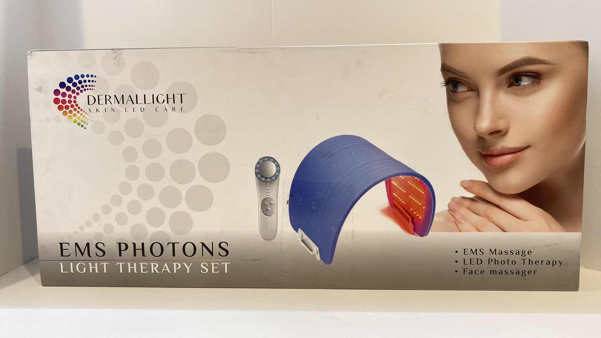 Photo 1 of NEW DERMALIGHT SKIN LED EMS PHOTONS LIGHT THERAPY SET FOR BODY AND FACE $2,500