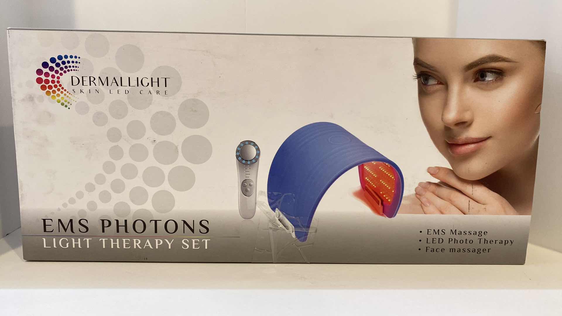 Photo 1 of NEW DERMALIGHT SKIN LED EMS PHOTONS LIGHT THERAPY SET FOR BODY AND FACE $2,500
