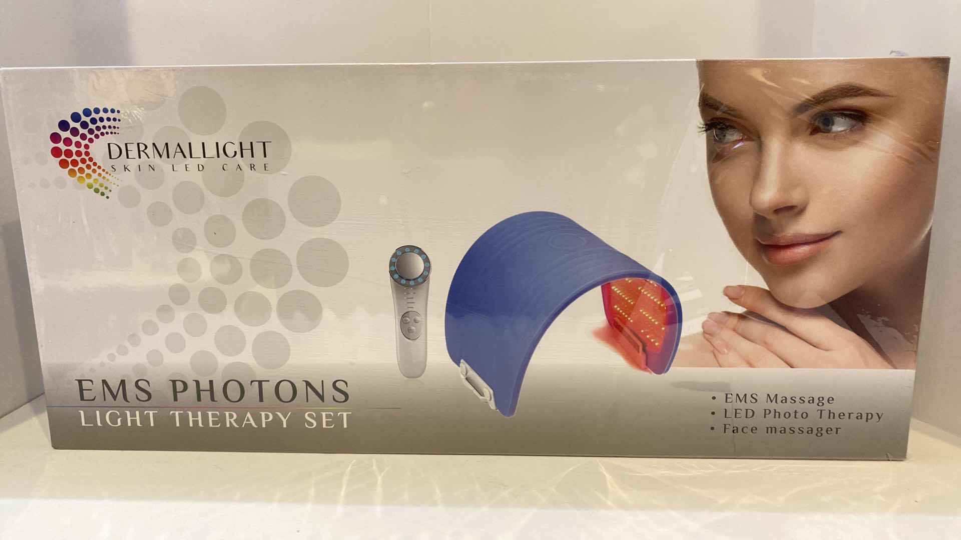 Photo 1 of NEW DERMALIGHT SKIN LED EMS PHOTONS LIGHT THERAPY SET FOR BODY AND FACE $2,500