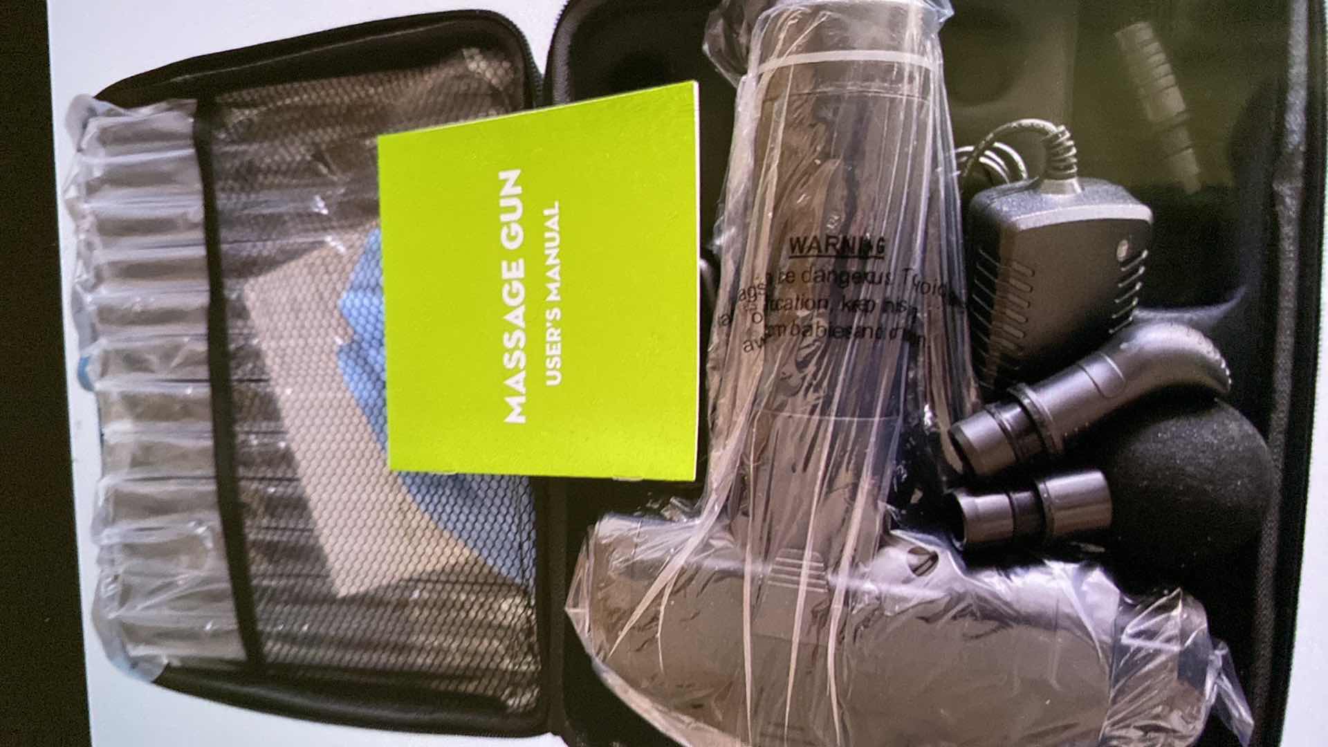 Photo 1 of OLSKY MASSAGE GUN, DEEP TISSUE HIGH INTENSITY PERCUSSION MASSAGE DEVICE FOR PAIN RELIEF